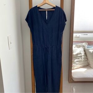 J. Crew Blue Jumpsuit with Sleek Design